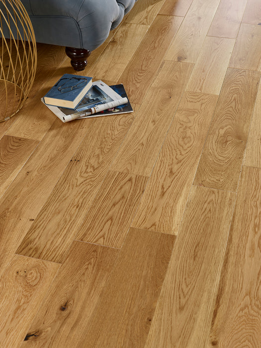 14x150mm Natural UV Lacquered Oak