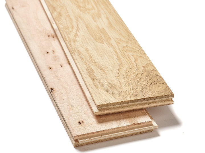 14mm Brushed & Oiled Engineered Wood Herringbone Flooring