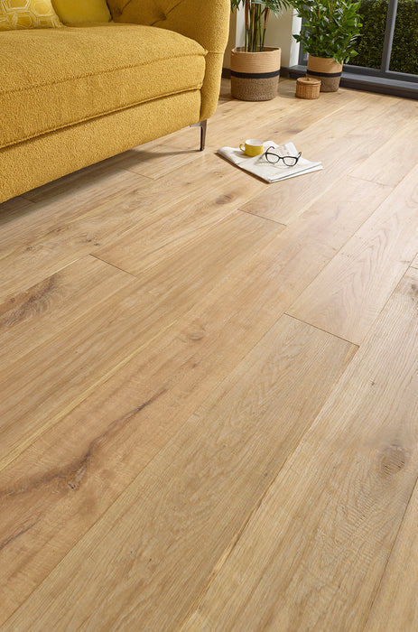 15x190mm Smoked White Oiled Engineered Oak Flooring