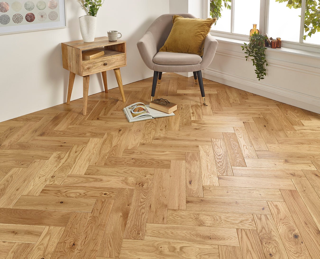 Naturecraft Herringbone Flooring