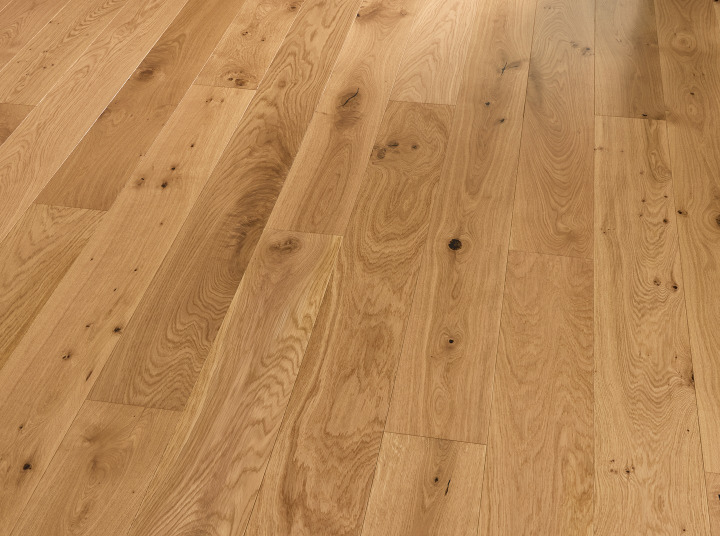 15x165mm Smooth Natural Lacquered Oak