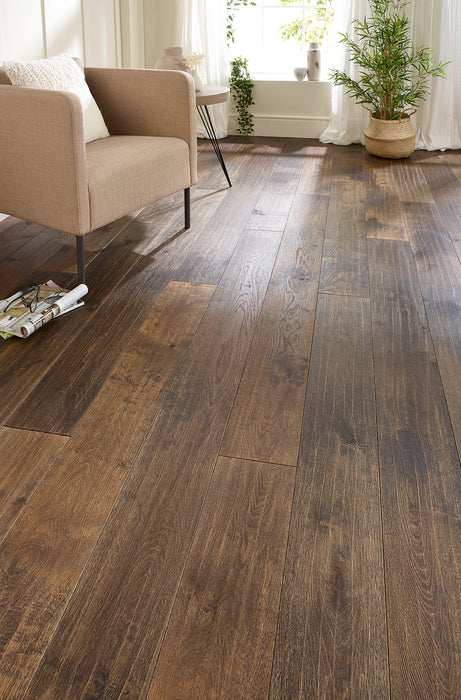 20x180mm Golden Dark Edge Engineered Oak Flooring