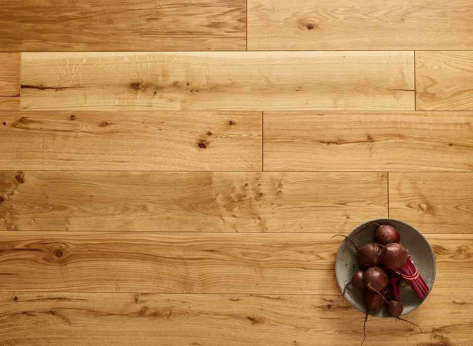 Rustic Plus Oak Smooth UV Oiled Engineered Flooring - Trade Pallet (90.25m²)