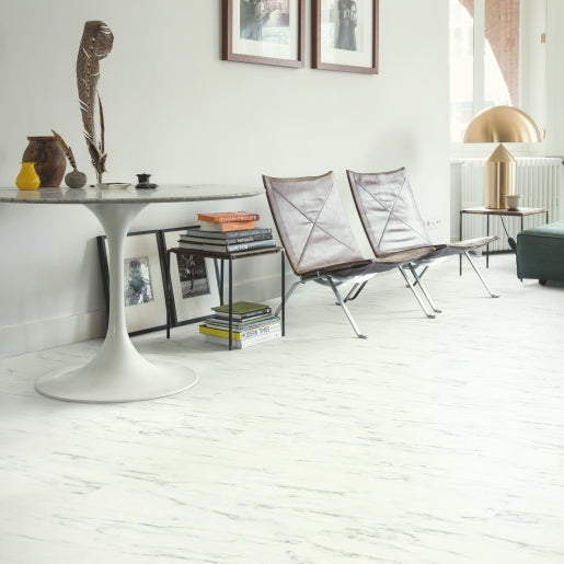 Quickstep | Oro Marble Carrara White Tile