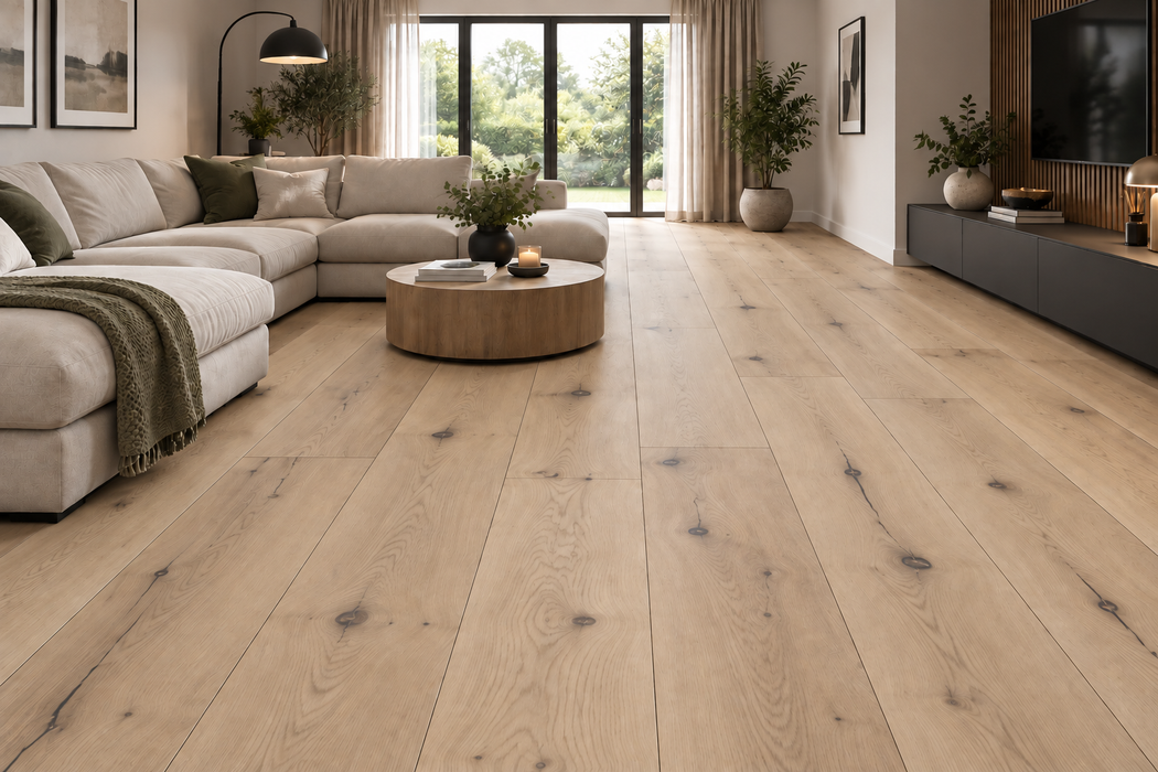 French Oak Rustic Extra Wide Invisible Lacquered