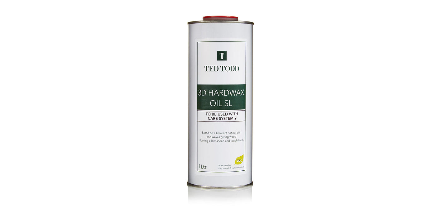 Ted Todd | Hardwax Oil 3D - Satin (SL) 1ltr