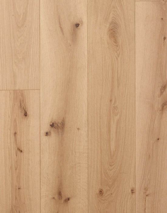 Engineered Rustic Oak Raw Matt Lacquered Flooring 190mm | 129.96 Square Meters