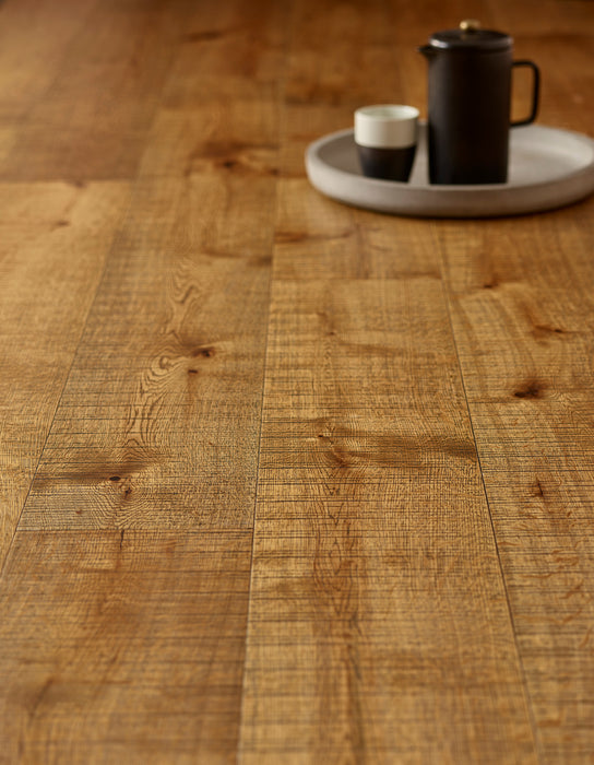 Brooks Floor | Sawn Nevis Black Grain Oak