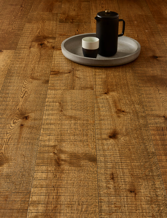 Brooks Floor | Sawn Nevis Black Grain Oak