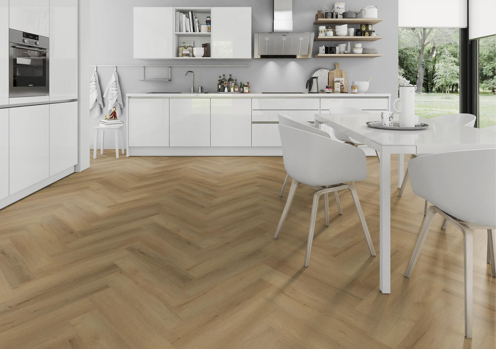 Wood Innovations | Lignum Core Herringbone Barley Oak