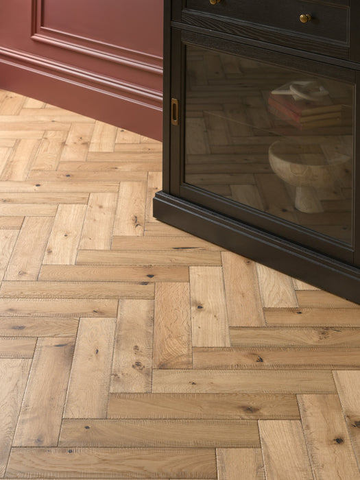 Woodpecker | Berkeley Cottage Oak Herringbone 90mm