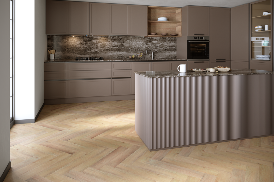Luvanto | Premium Design Contemporary Herringbone Chelsea Oak
