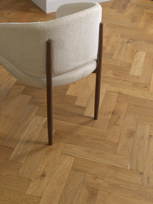 Woodpecker | Dartmouth Gingersnap Oak Herringbone 90mm