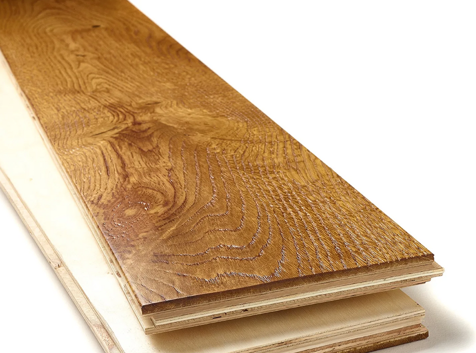 20x180mm Golden Deep Brushed Engineered Oak Flooring