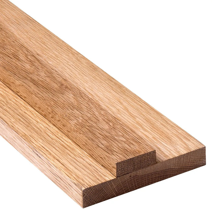 Solid Oak Door Lining Double Set with 12 x 42mm Door Stop