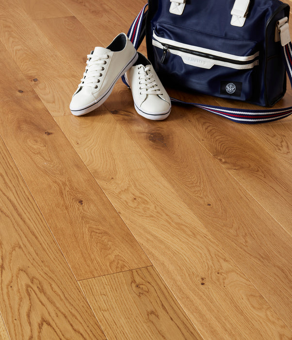 Brooks Floor | Balmoral Originals Rustic Oak Lacquered 150mm