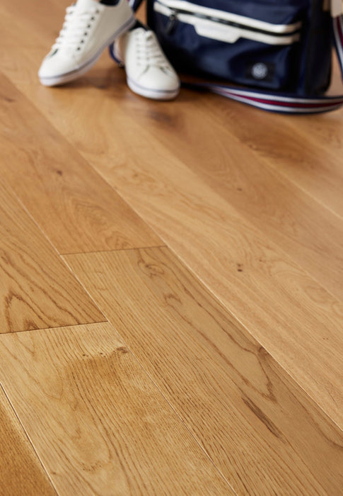 French Oak Rustic Narrow Plank Matt Lacquered - Newland Floors and Doors