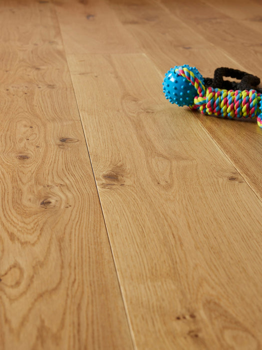 French Oak Rustic Matt Lacquered Plank - Newland Floors and Doors