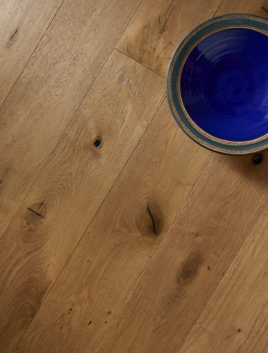 14x220mm Super Rustic Grade Mellow Stained Oak Flooring