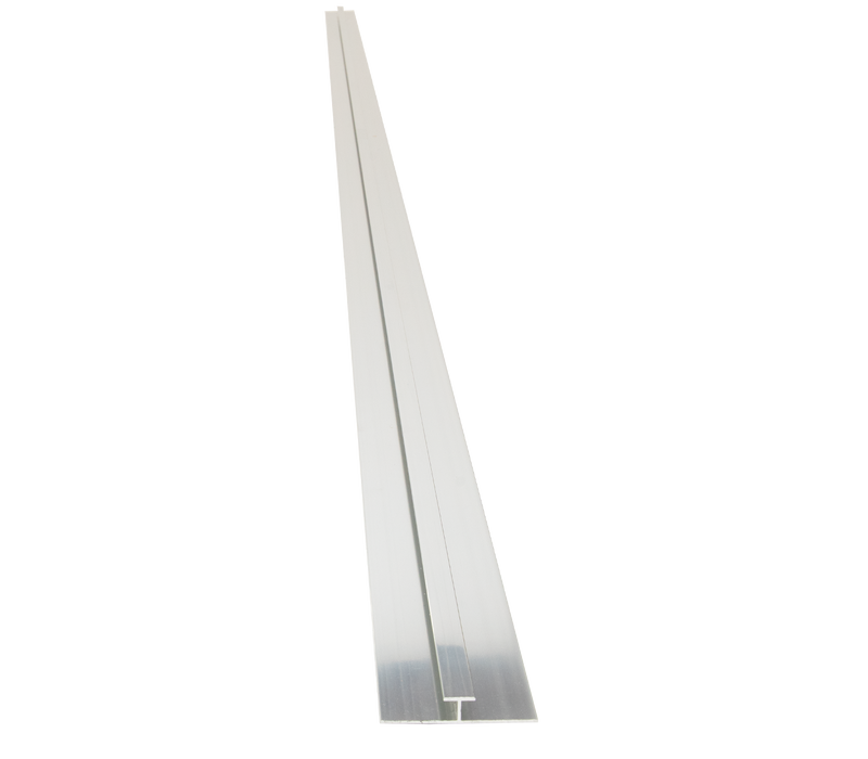 Shower Panel Joining Trim Silver 2400mm x 8mm (Pack of 10)