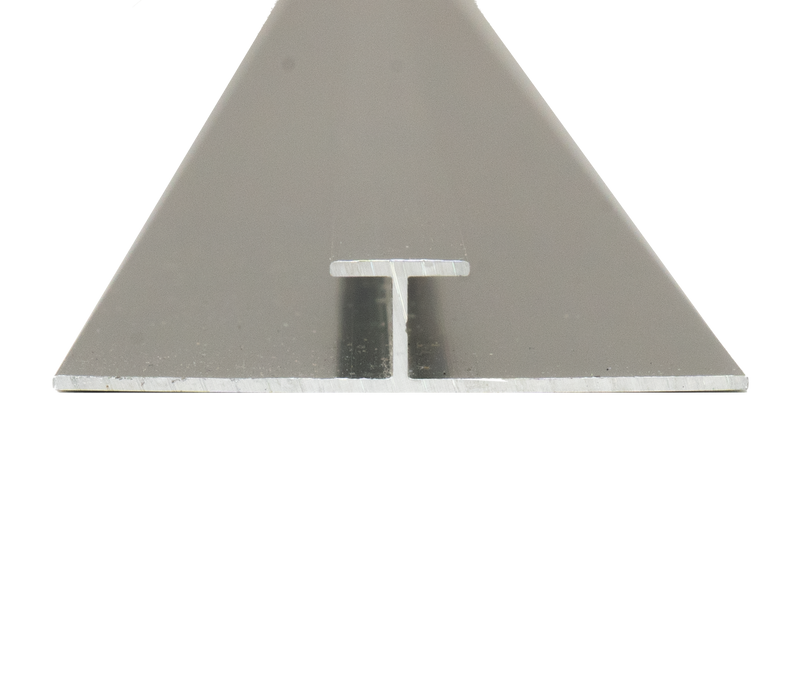 Shower Panel Joining Trim Silver 2400mm x 8mm (Pack of 10)