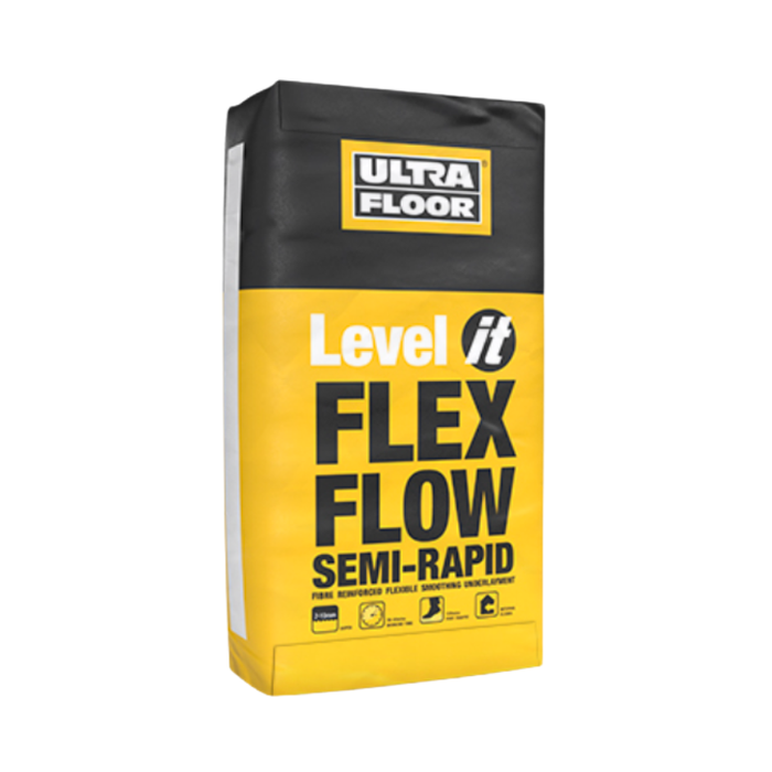 Ultrafloor Level It Flex Flow 20kg - Fibre Reinforced, Flexible Smoothing Underlayment