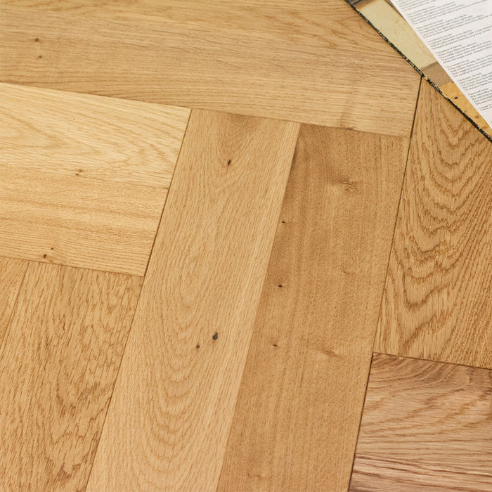 Woodpecker | Goodrich Natural Oak Herringbone