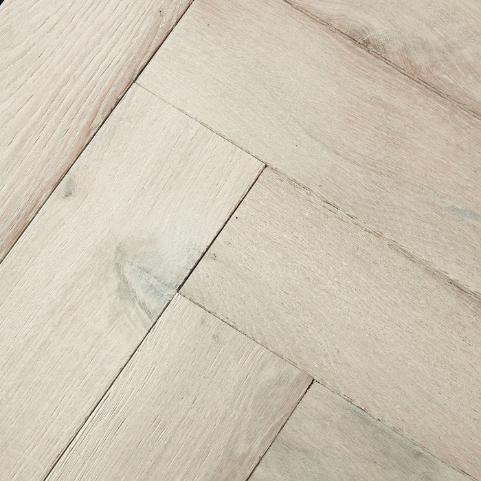 Woodpecker | Goodrich Whitened Oak Herringbone