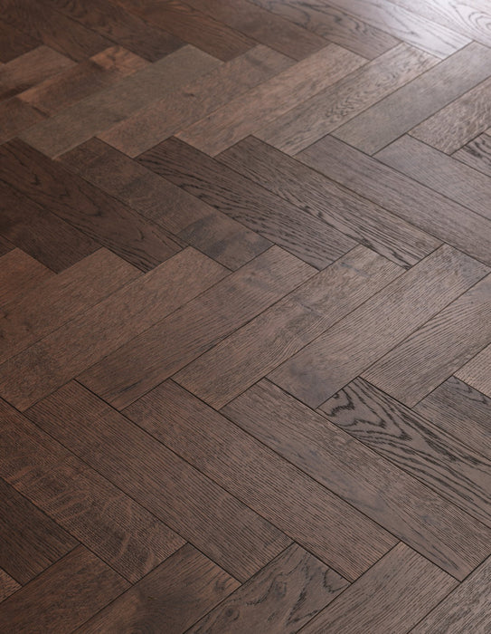 Woodpecker | Harlech Brook Oak Herringbone 90mm