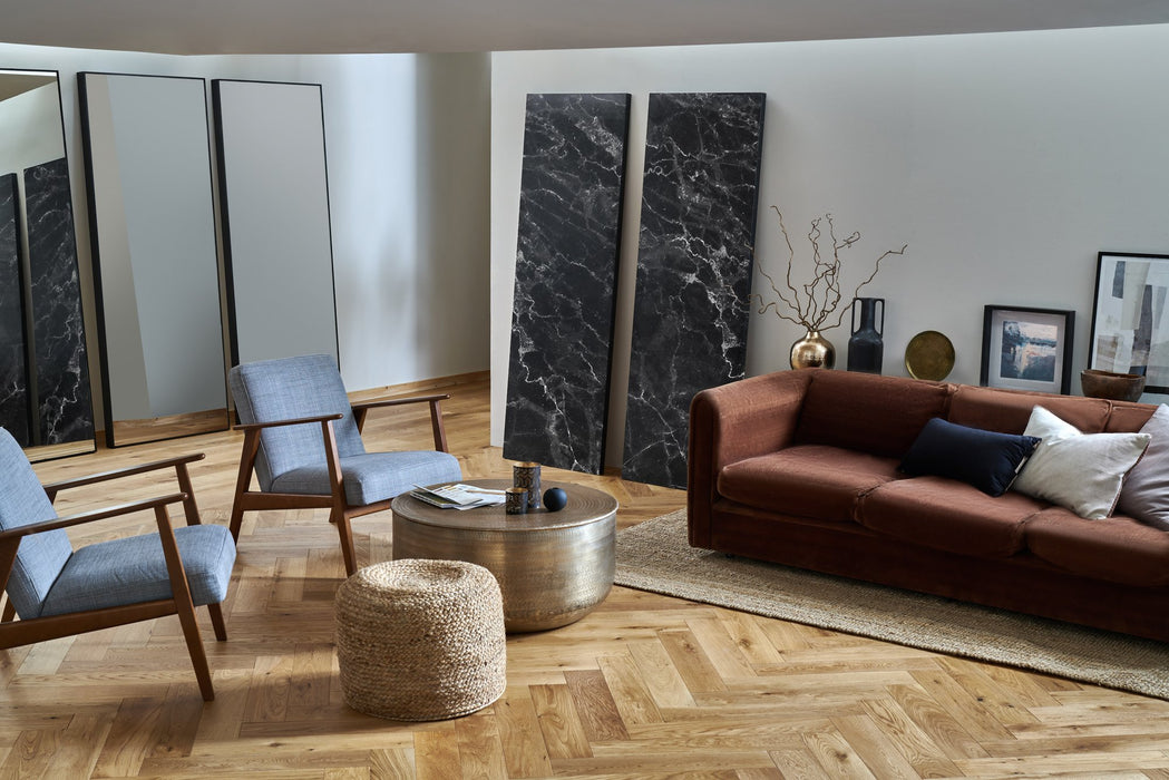 Woodpecker | Harlech Rustic Oak Brushed & Lacquered Herringbone 15/4 x 120mm