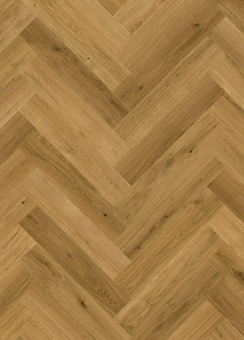 Quickstep | Impressive Design 8mm Laminate Herringbone Cinnamon Oak