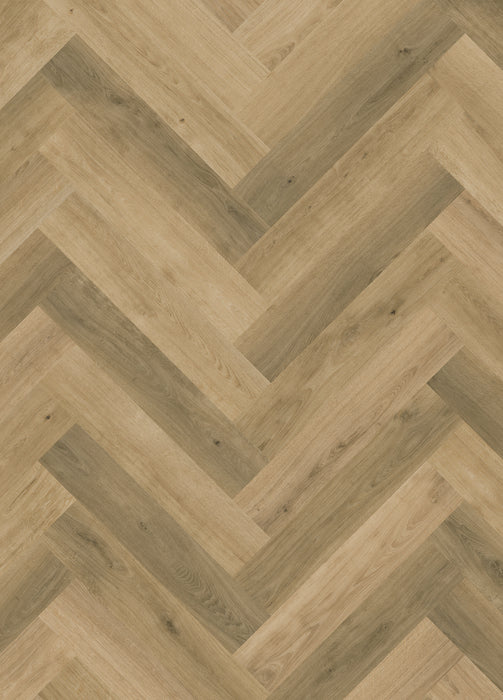 Quickstep | Impressive Design 8mm Laminate Herringbone Charred Oak