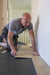 Floorify Oyster Big Tile installation