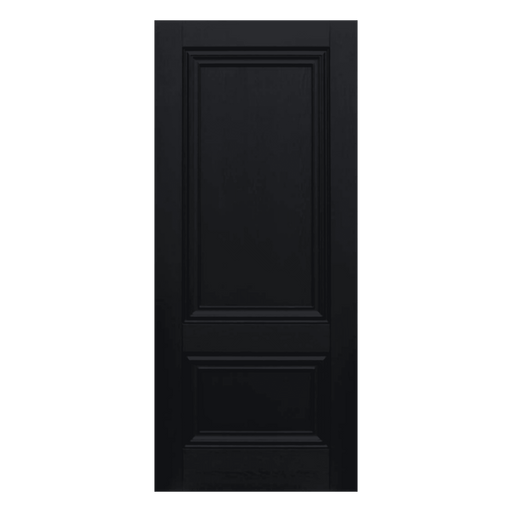 Black Laminate Lyon 2 Panel FD30 Fire Door