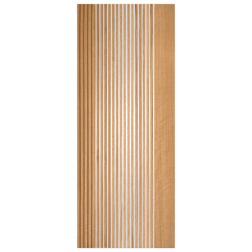 Blonde Oak Laminate Brisbane Glazed Internal Door