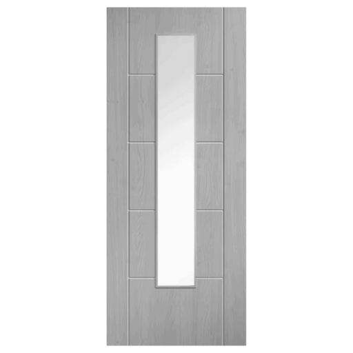 Laminate Grey Iseo 1 Light FD30 Fire Door