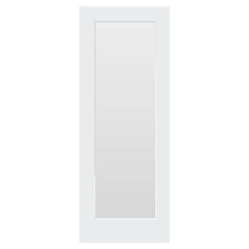 White Laminate 1 Light Internal Door