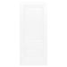 White Laminate Lyon 2 Panel FD30 Fire Door