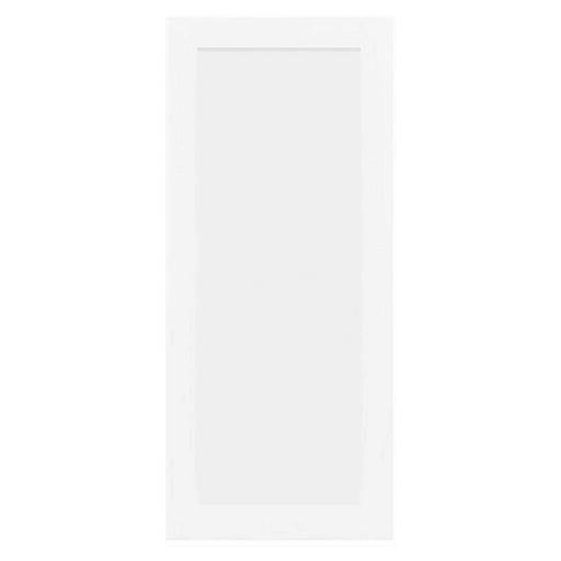 White Laminate Shaker 1 Panel Internal Door
