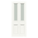White Laminate Toulouse 2 Light Internal Door