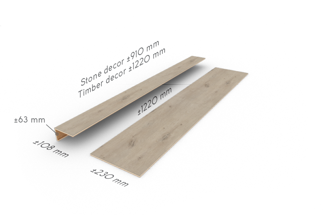 COREtec Naturals | Stair Kit Box C (Landing Tread)