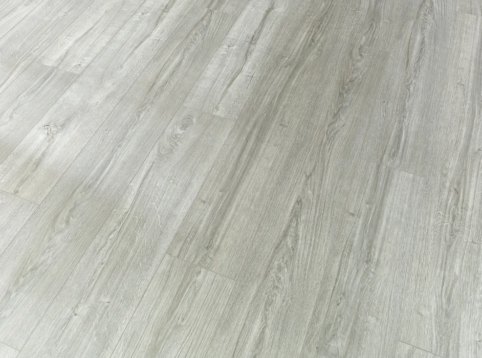 Light Grey Oak SPC Rigid Core Click Vinyl Flooring
