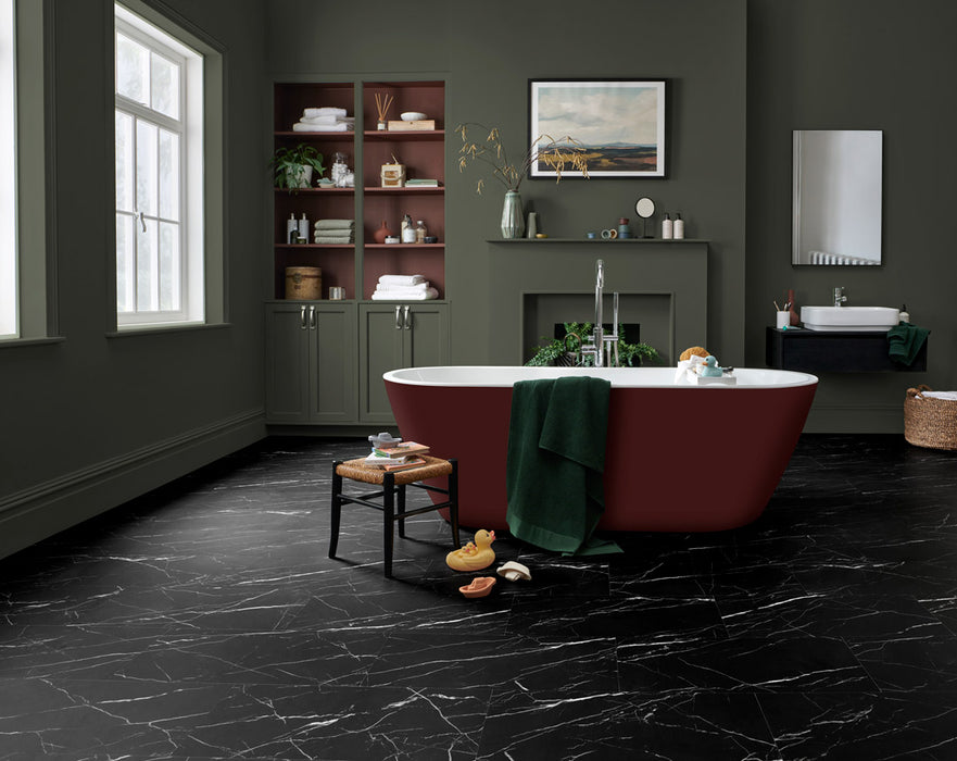 Luvanto | Premium Click Plus Tiles Black Marble