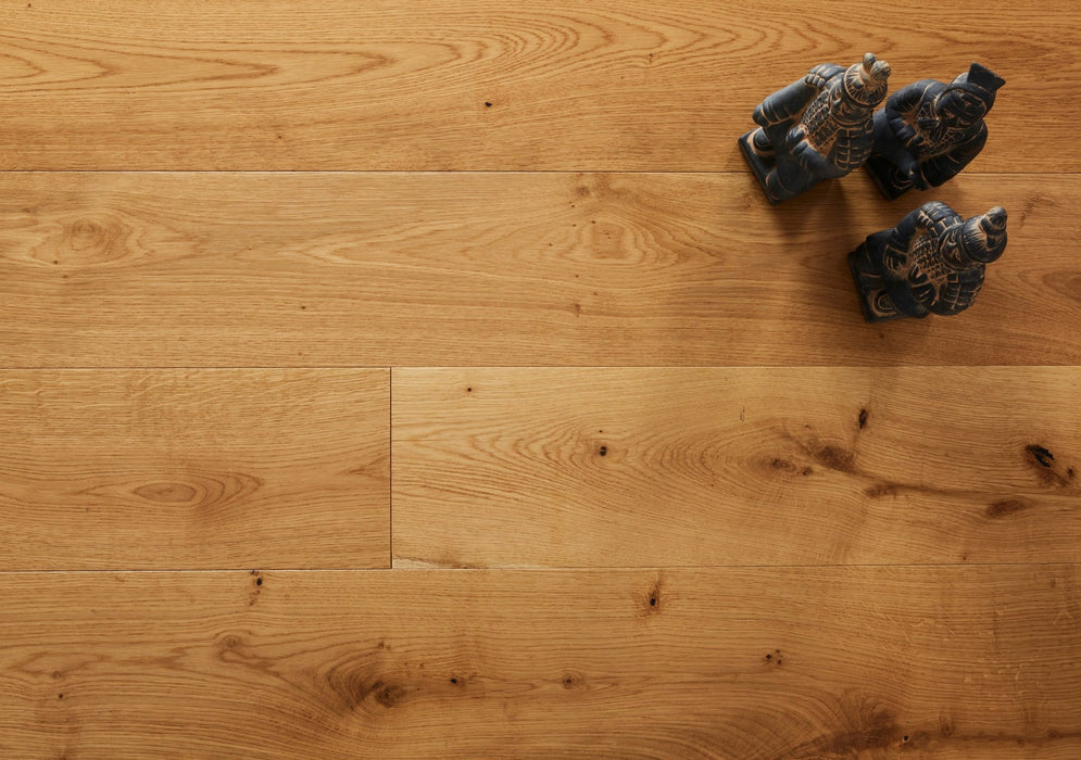French Oak Character Satin Lacquered Classic - Newland Floors and Doors