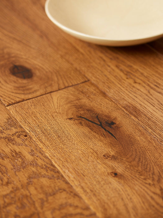 French Oak Character Stained Distressed - Newland Floors and Doors