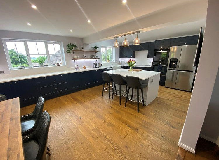 Brooks Floor | Blenheim Traditional French Oak Distressed UV Oiled