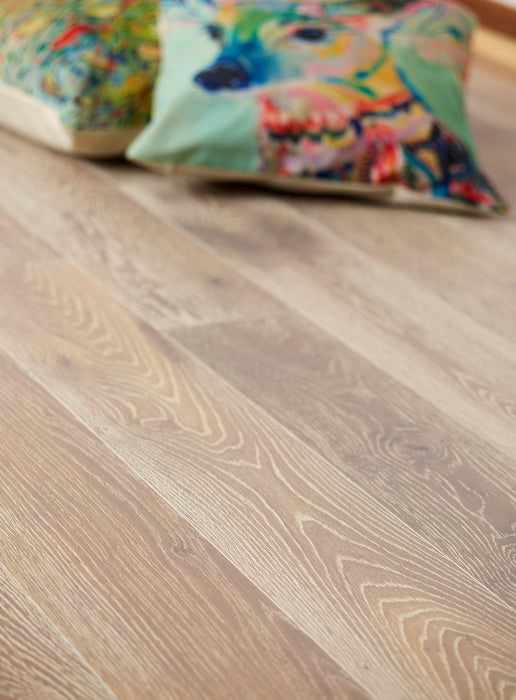 Brooks Floor | Blenheim Traditional Multi-Ply French Oak Smoked Limed 150mm