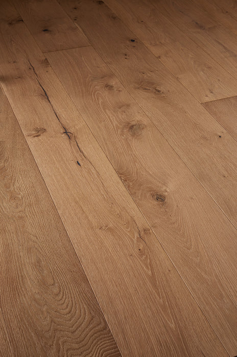 14x220mm Super Rustic Grade Invisible Raw Oak Flooring
