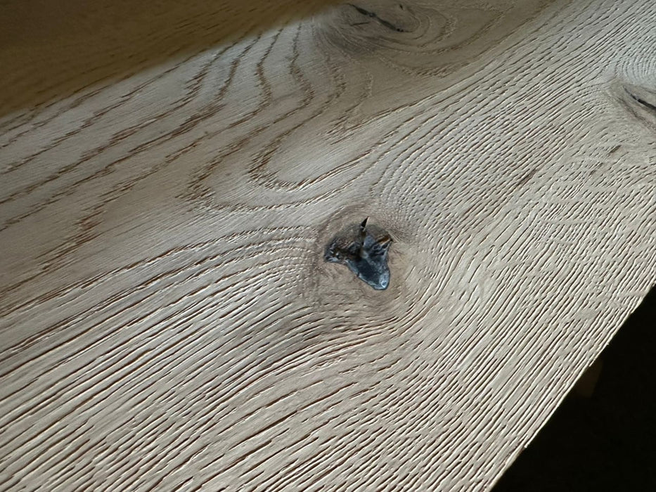 14x220mm Super Rustic Grade Invisible Raw Oak Flooring