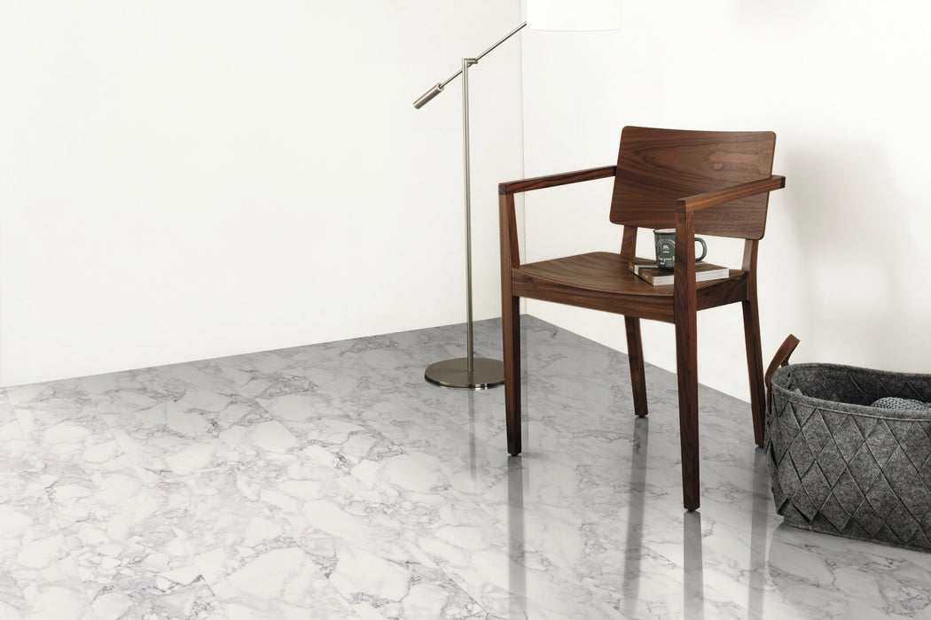 Kaindl | Easy Touch White Marble Gloss